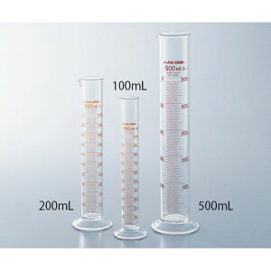 メスシリンダー 500mL JCSS校正証明書付 (1個)(1-8561-10-24) 取り寄せ商品
