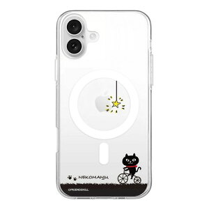 abbi FRIENDS �l�R�}���W���EMagSafe�Ή��N���A�P�[�X for iPhone 16 Plus �T�C�N�����O(ABF27238i16PL) �d����݌ɕi