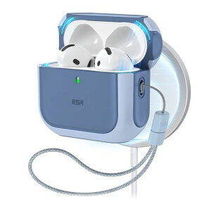 ESR ORBIT MagSafe�Ή��n�C�u���b�h�P�[�Xfor AirPods 4 �u���[(ES27432AP4) ���񂹏��i