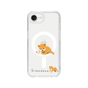 abbi FRIENDS ���΂�����MagSafe�Ή��N���A�P�[�X for iPhone 16e �{�[������Ă���(ABF27530i16E) ���񂹏��i