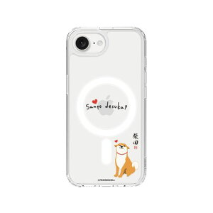 abbi FRIENDS ���΂�����MagSafe�Ή��N���A�P�[�X for iPhone 16e �U���̋C�z(ABF27531i16E) ���񂹏��i