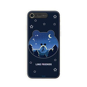 LINE FRIENDS iPhone 8/7 Light UP CASE uE(KCL-LBR002) d݌ɕi