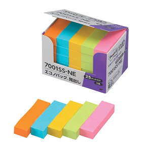 3M �y5�Z�b�g�z Post-it �|�X�g�C�b�g ���S���G�R�m�p�b�N ���o��(3M-7001SS-NEX5) ���񂹏��i
