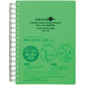 LIHIT LAB. y10Zbgz AQUA DROPs cCXgO m[g A6 (N-1665-6-YGX10) 񂹏i