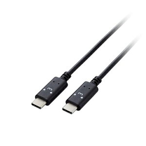 GR ELECOM y5{Zbgz GR ^CvC P[u ( Type C to C ) 1m PD 낿(MPA-CCF10BFX5) 񂹏i