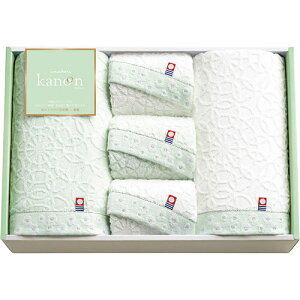 今治かのん 【10セット】 タオルセット 【バスタオル×2・フェイスタオル×3】(FUJI-350001294X10) 取り寄せ商品