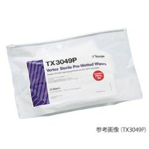 �e�b�N�X���C�v�iTexwipe�j �ŋۍς݃v���E�F�b�g���C�p�[ Sterile Vertex�iR�j 230×230mm IPA TX3049(TX3049P) ���񂹏��i