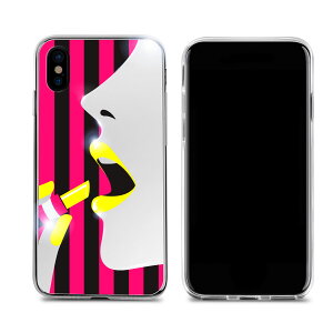 Dreamplus iPhone XS / X STRIPE MIRROR CASE �C�G���[���b�v(DP10156i8) �d����݌ɕi
