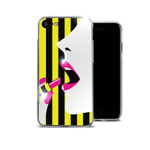 Dreamplus 2020 iPhone SE/8/7 STRIPE MIRROR CASE �s���N���b�v(DP10179i7S) �d����݌ɕi