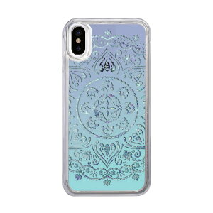 icover iPhone XS / X Sparkle case White lace(iC10347i8) �d����݌ɕi