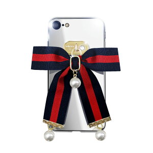 Dreamplus 2020 iPhone SE/8/7 Mirror Ribbon Case �l�C�r�[/���b�h(DP12496i8) �d����݌ɕi