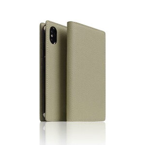 SLG Design iPhone XS / X Full Grain Leather Case Caramel Cream(SD13657i58) 仕入先在庫品