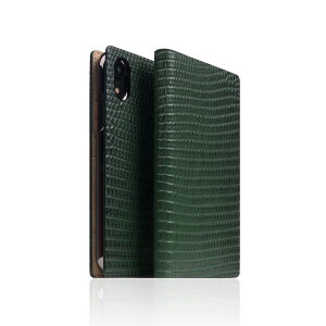 SLG Design iPhone XR Lizard Case �O���[��(SD13696i61) �d����݌ɕi