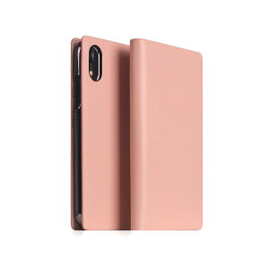 SLG Design iPhone XR Calf Skin Leather Diary xr[sN(SD13703i61) d݌ɕi