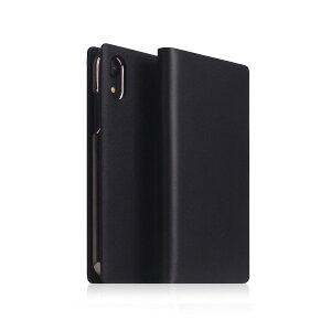 SLG Design iPhone XR Calf Skin Leather Diary ubN(SD13708i61) 񂹏i