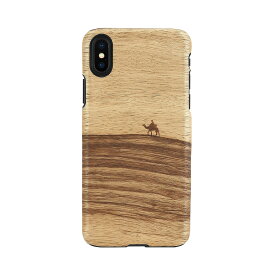 man＆wood iPhone XS Max real wood case Terra(I13888i65) 目安在庫=○
