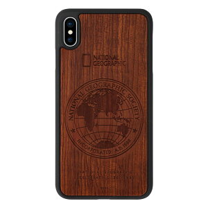 National Geographic iPhone XS Max 130th Anniversary case Nature Wood ���[�Y�E�b�h(NG14143i65) �d����݌ɕi
