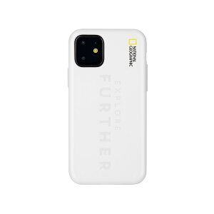 National Geographic iPhone 11 Explore Further Edition Lettering Soft Case �z���C�g(NG17162i61R) �d����݌ɕi