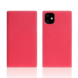 SLG Design iPhone 11 Full Grain Leather Case ピンクローズ(SD17914i61R) 目安在庫=△