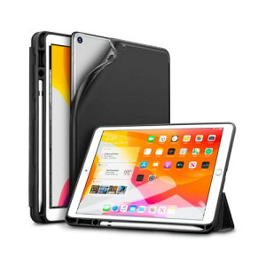ESR 2019 iPad 10.2inchp yVz_[t Smart Folio Case ubN(ES18213) 񂹏i