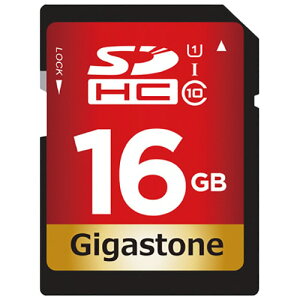 Gigastone SDHCJ[h 16GB V10 UHS-1 U1 1(GJSX-16GV1) ڈ݌=