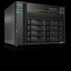 ASUSTOR Asustor Lockerstor 8 Gen3 AS6808T 8 Bay NAS Quad-Core 2.3GHz CPU 񂹏i