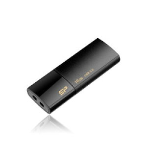 Silicon@Power USB 3.2 Gen 1Ή USB B05V[Y 16GB ubN(SP016GBUF3B05V1K) ڈ݌=