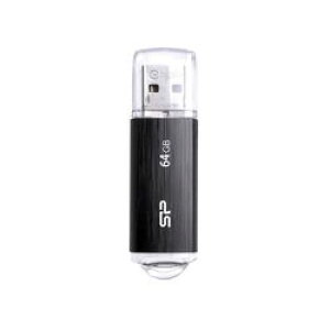 Silicon@Power USB USB2.0 64GB Lbv U02V[Y ubN(SP064GBUF2U02V1K) 񂹏i