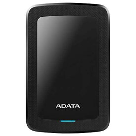 A－DATA　Technology 外付けHDD HV300 2TB ポータブル USB3.2 Gen1対応 ブラック スリムタイプ /(AHV300-2TU31-CBK) 取り寄せ商品