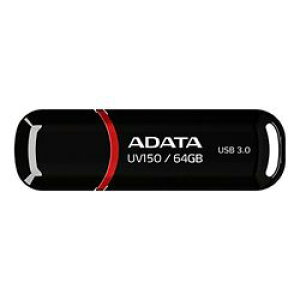 ADATA@Technology DashDrive UV150 ubN AUV150-64G-RBK ڈ݌=
