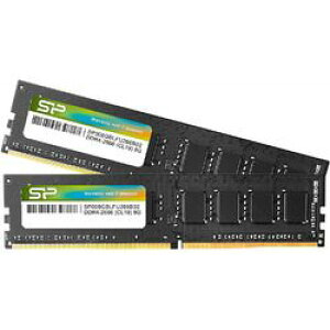 Silicon@Power fXNgbvPCp 288pin DDR4-2666 PC4-21300 DIMM 8GBX2g(SP016GBLFU266B22) 񂹏i
