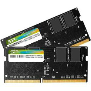 Silicon@Power SP032GBSFU266B22 DDR4 260-PIN SO-DIMM_Dual Channel Kit 32GB 񂹏i