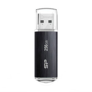 Silicon@Power USB 3.2 Gen 1Ή USB B02V[Y 256GB ubN(SP256GBUF3B02V1K) 񂹏i