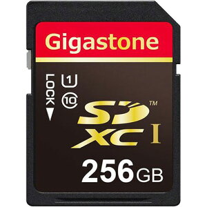 Gigastone SDJ[h 256GB SDXCKi Class10 XybN FullHDʐ^Ή(GJSX/256U) ڈ݌=