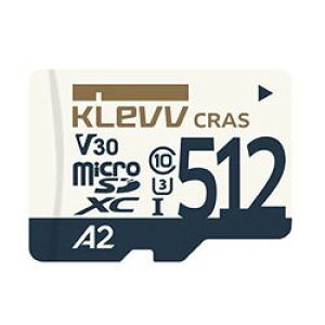 ESSENCORE CRAS microSDXC 512GB UHS-I U3 V30 A2 SDϊA_v^[t(K512GUSD6U3-CA) 񂹏i