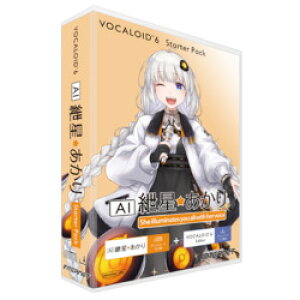 C^[lbg VOCALOID6 Starter Pack AI G(ΉOS:WIN&MAC)(V6SP-KLH) 񂹏i