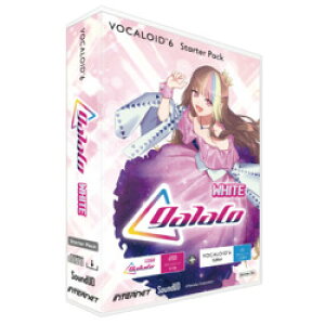 C^[lbg VOCALOID6 Starter Pack galaco WHITE(ΉOS:WIN&MAC)(V6SP-GLWHH) 񂹏i