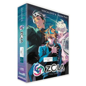C^[lbg VOCALOID6 StarterPack ZOLA Project(ΉOS:WIN&MAC)(V6SP-ZPH) 񂹏i