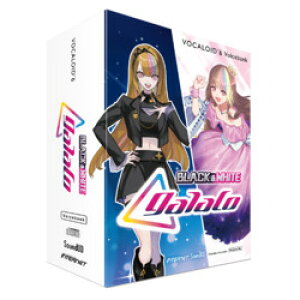 C^[lbg VOCALOID6 Voicebank galaco BLACK&WHITE(ΉOS:WIN&MAC)(V6VB-GLCMH) 񂹏i