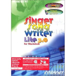 C^[lbg Singer Song Writer Lite 3.0 for Mac Steady iMac  iBook  eMac(SSWLT30M-SI) 񂹏i