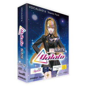C^[lbg VOCALOID6 Starter Pack galaco BLACK(ΉOS:WIN&MAC)(V6SP-GLBLH) 񂹏i