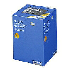 RN KOKUYO -2001 ^bN p 75×75mm ` 100×10  ڈ݌=