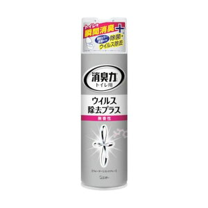 エステー トイレの消臭力スプレー ウイルス除去プラス 無香性 ST13051(68-4904-98) 取り寄せ商品