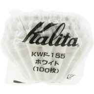 KALITA （カリタ） KALITA コーヒーフィルター ウェーブシリーズ ホワイト 1〜2人用 100枚入り(KWF-155(1…