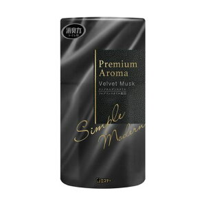 エステー トイレの消臭力 Premium Aroma ベルベットムスク 1個(400ml入)(65-8989-97) 取り寄せ商品