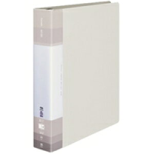 コクヨ KOKUYO クリヤーブック(Glassele)替紙式・背ポケットA4 30穴35P 背幅55-72mm オフホワイト 1冊(ラ-GLB740W) 目安在庫=○