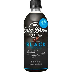 UCC㓇 ubNUCC COLD BREW BLACK ybg{g 500ml×24{(4901201146527 x24) 񂹏i