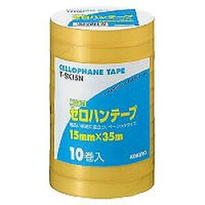 �R�N�� KOKUYO T-SK15N �Z���n���e�[�v�H�Ɨp 15mm×35m 10������ ���񂹏��i