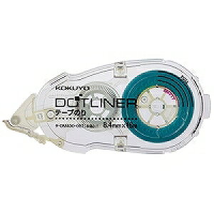 コクヨ KOKUYO テープのり ドットライナー しっかり貼るタイプ(透明) つめ替え用 8.4mm×16m 1個(タ-D400-08NT) 目安在庫=○