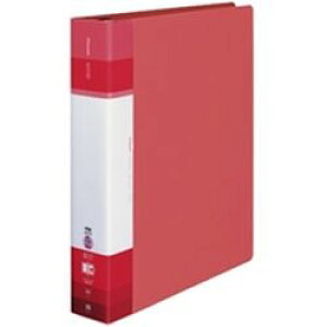 コクヨ KOKUYO クリヤーブック(Glassele)替紙式・背ポケットA4 30穴35P 背幅55-72mm コーラルピンク 1冊(ラ-GLB740P) 目安在庫=○